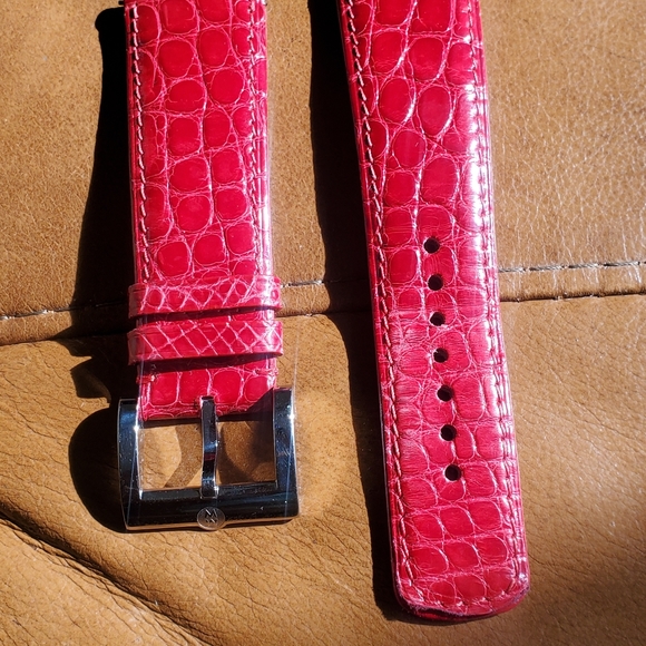 Michele Diamond Watch with 4 additional Bands - Picture 12 of 16